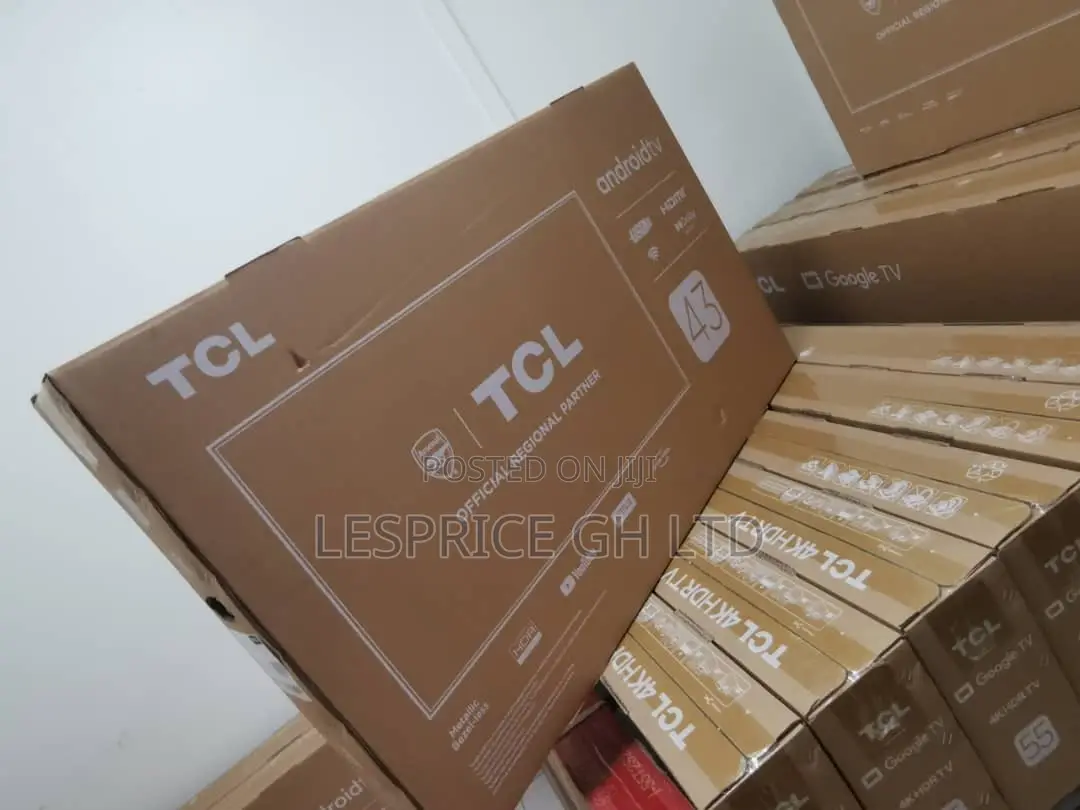 TCL 43” Android Dolby Audio Tv