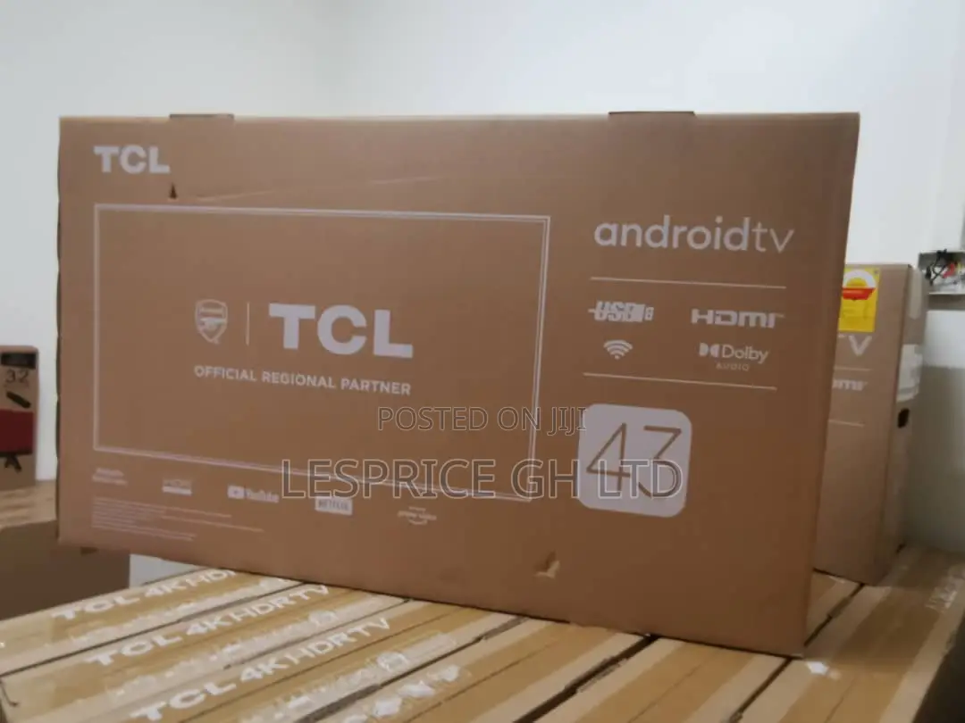 TCL 43” Android Dolby Audio Tv