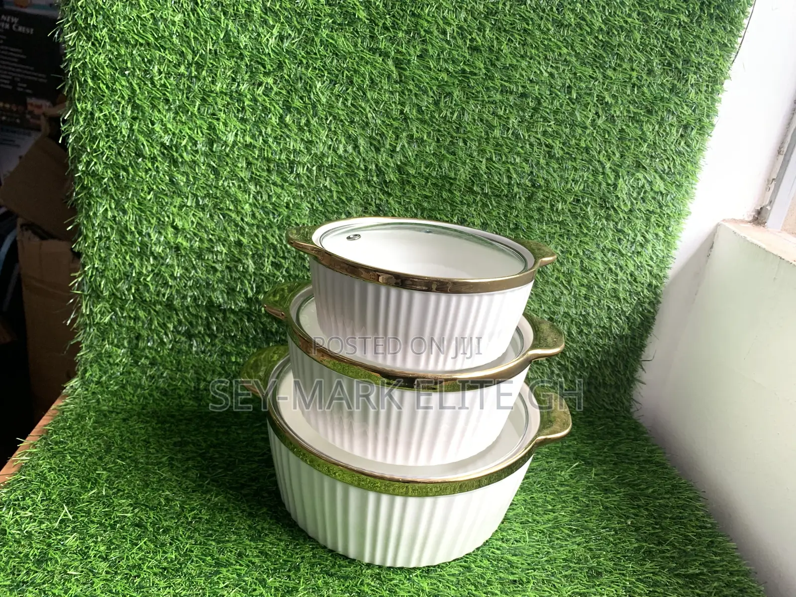 3 Set Ceramic Dish Bowl