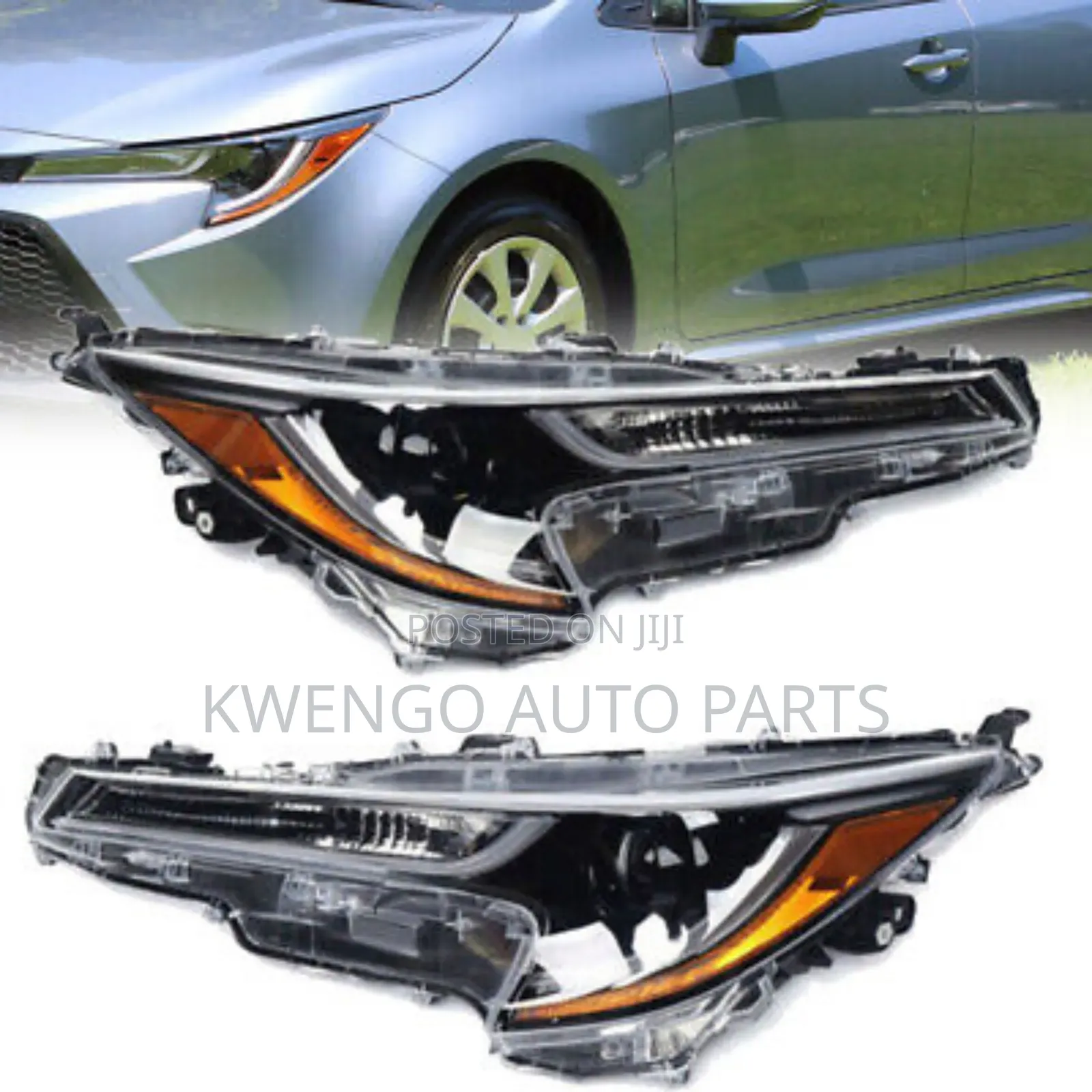 Toyota Corolla Headlight 2020 2021 2022 Pair