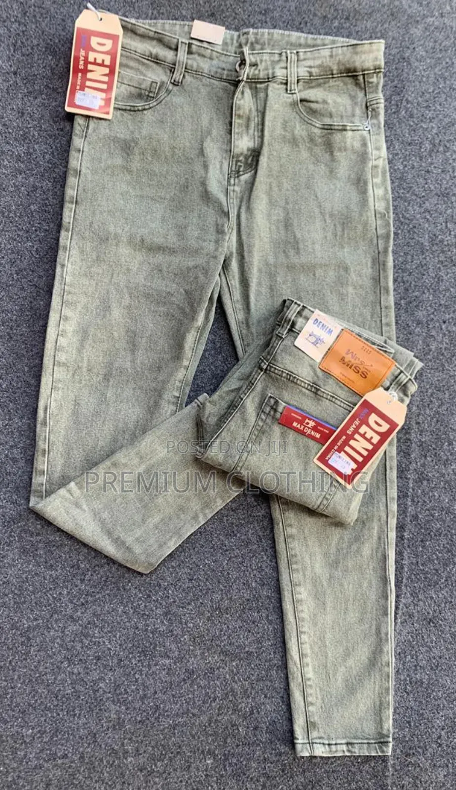 High Quality Made Jeans Trousers for Men