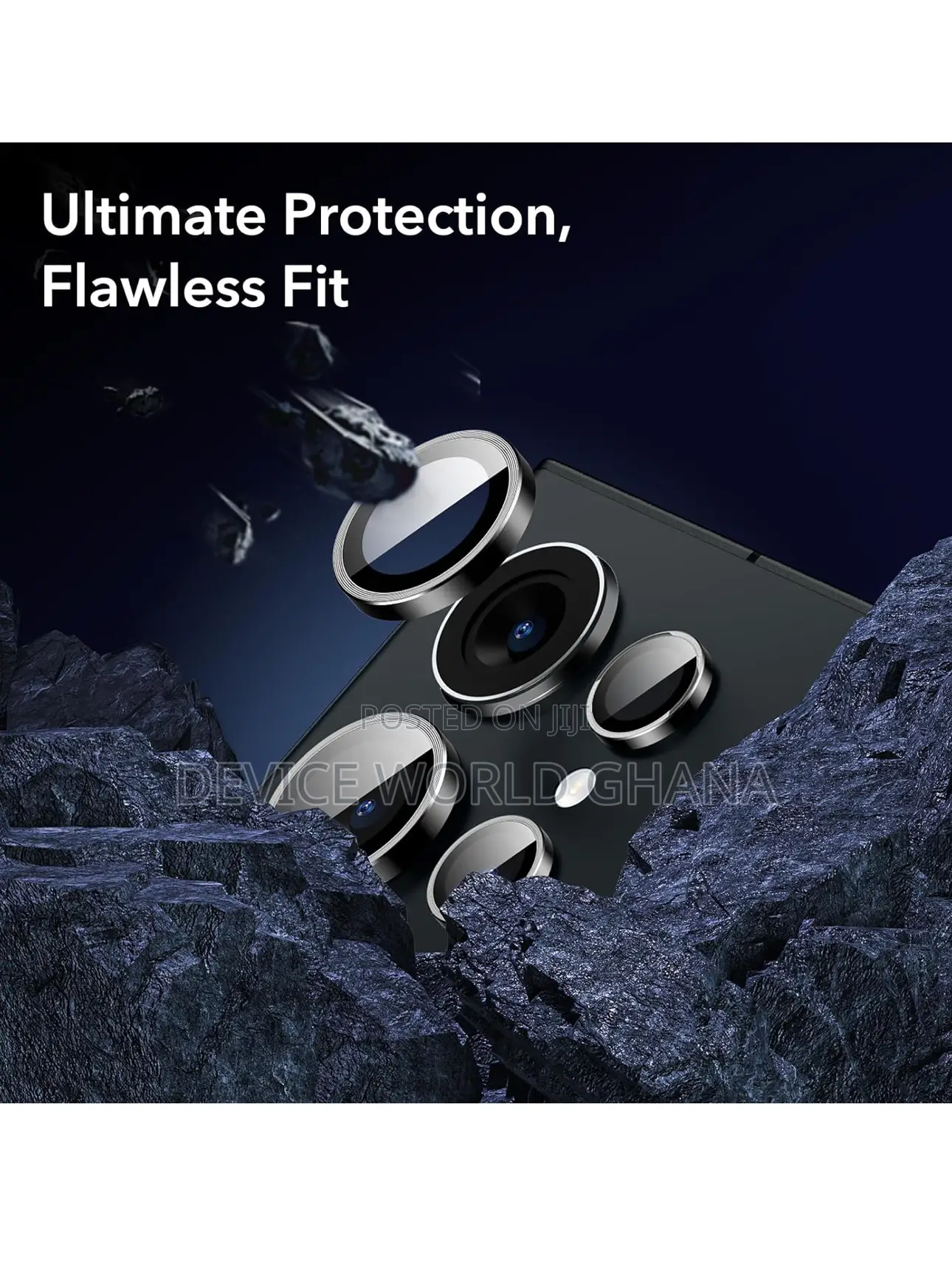 Camera Lens Protector (Rings) for Samsung S25ultra S24ultra S23u S22u