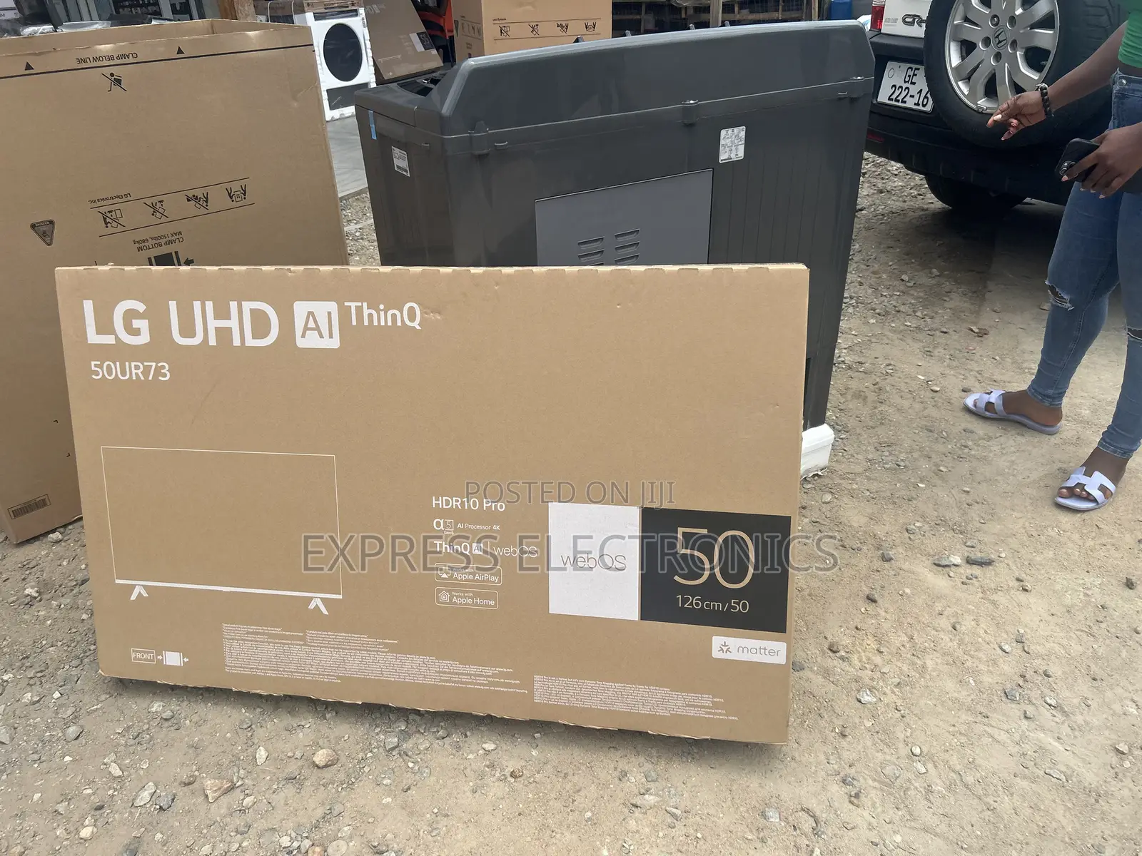 Smarter View UHD Smart Lg 50”UR73