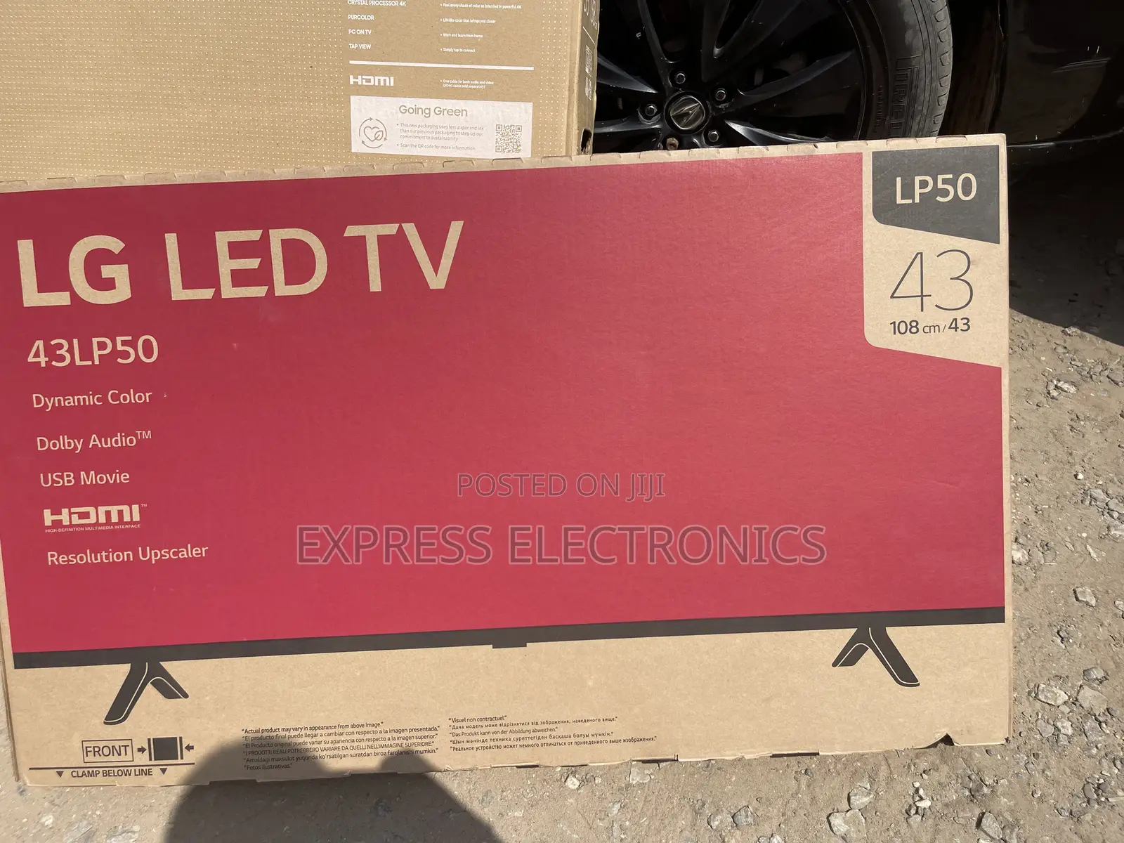 Lovely New Slim FHD Satellite 43”LP50