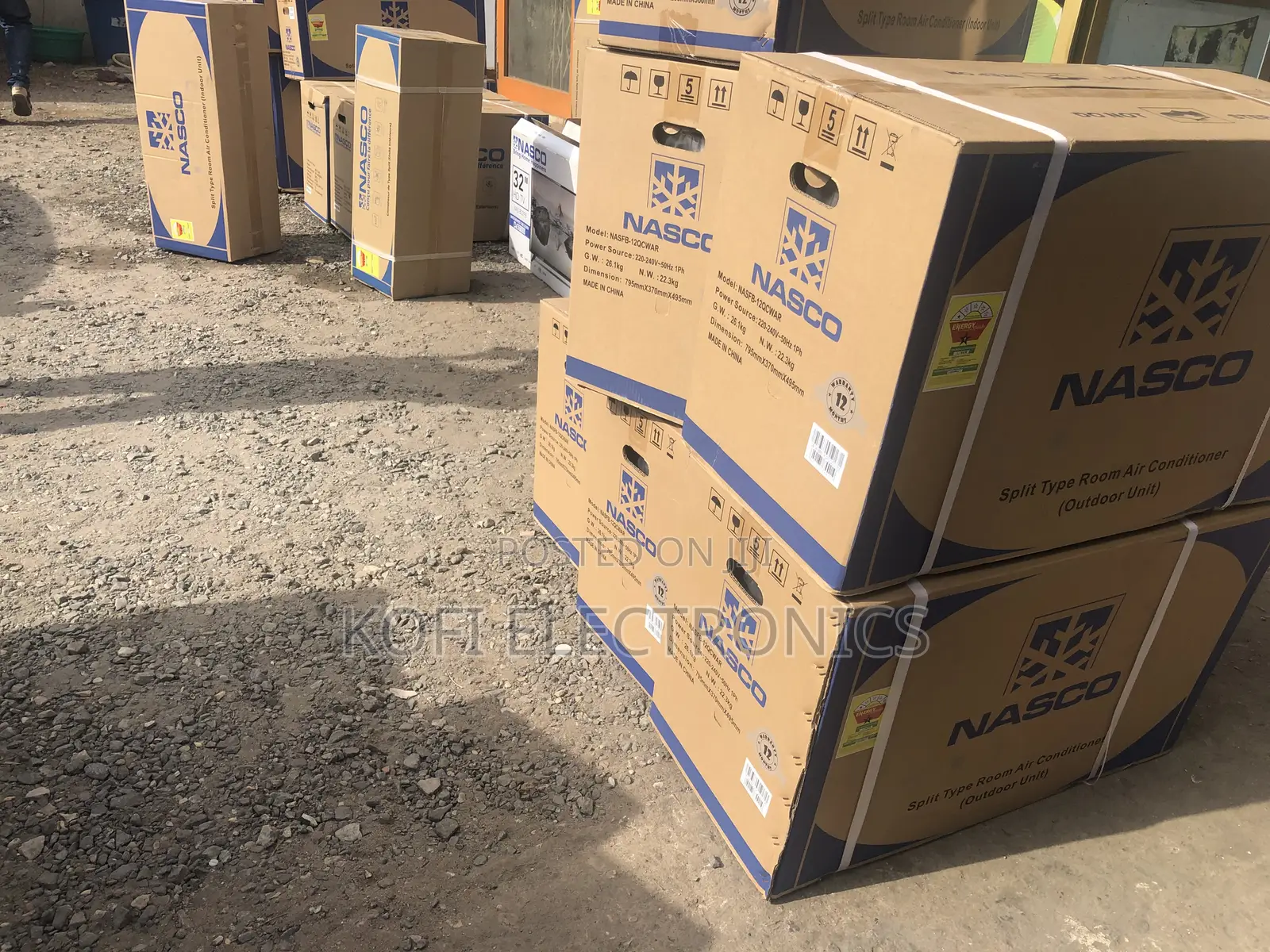 Outstandingly Efficient Nasco 1.5hp Split Ac With R410 Gas