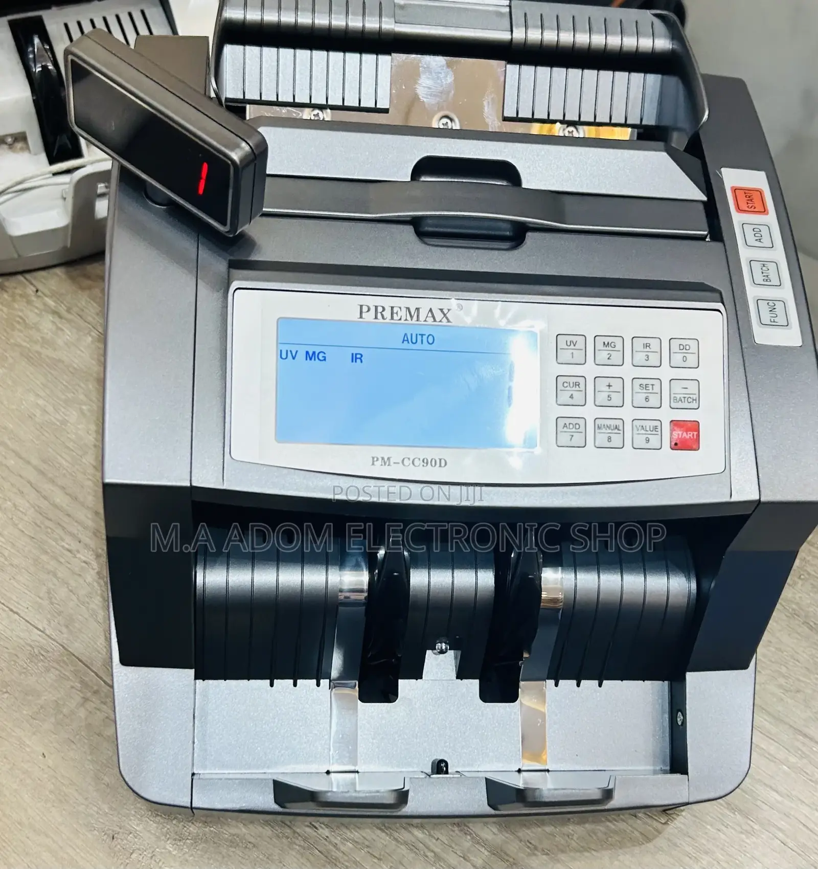 Money Counting Machine With Uv MG Counterfeit Detector