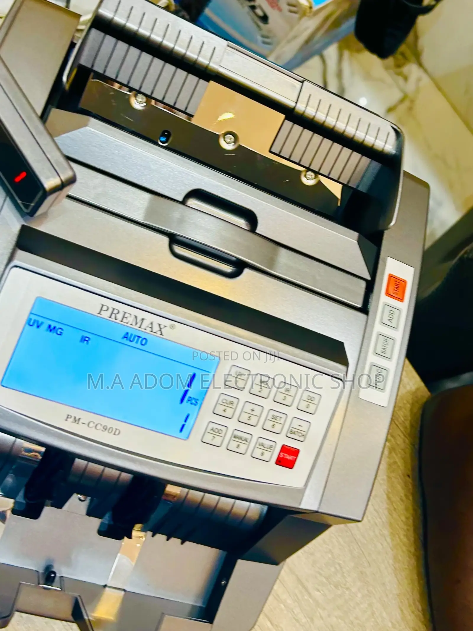 Premax-Cc90d Bill Counter With Fake Note Detector