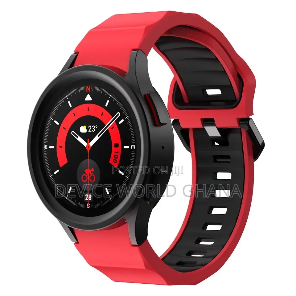 Nexus Two Tone Silicone Straps/Band for Samsung Watches