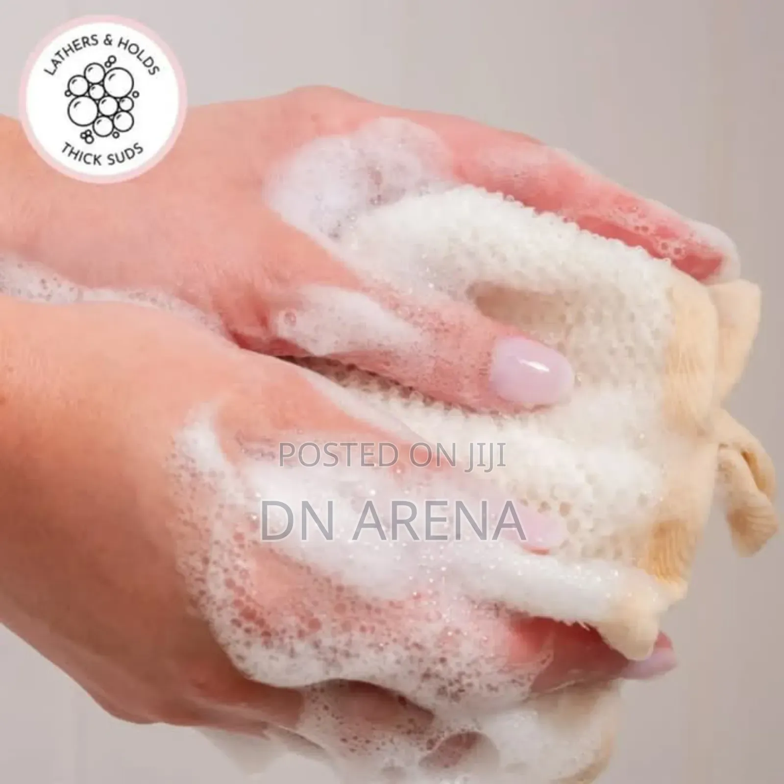 Dual-Sided Exfoliating Washcloths 9.9 Inch X 9.9 Inch 3 Pack