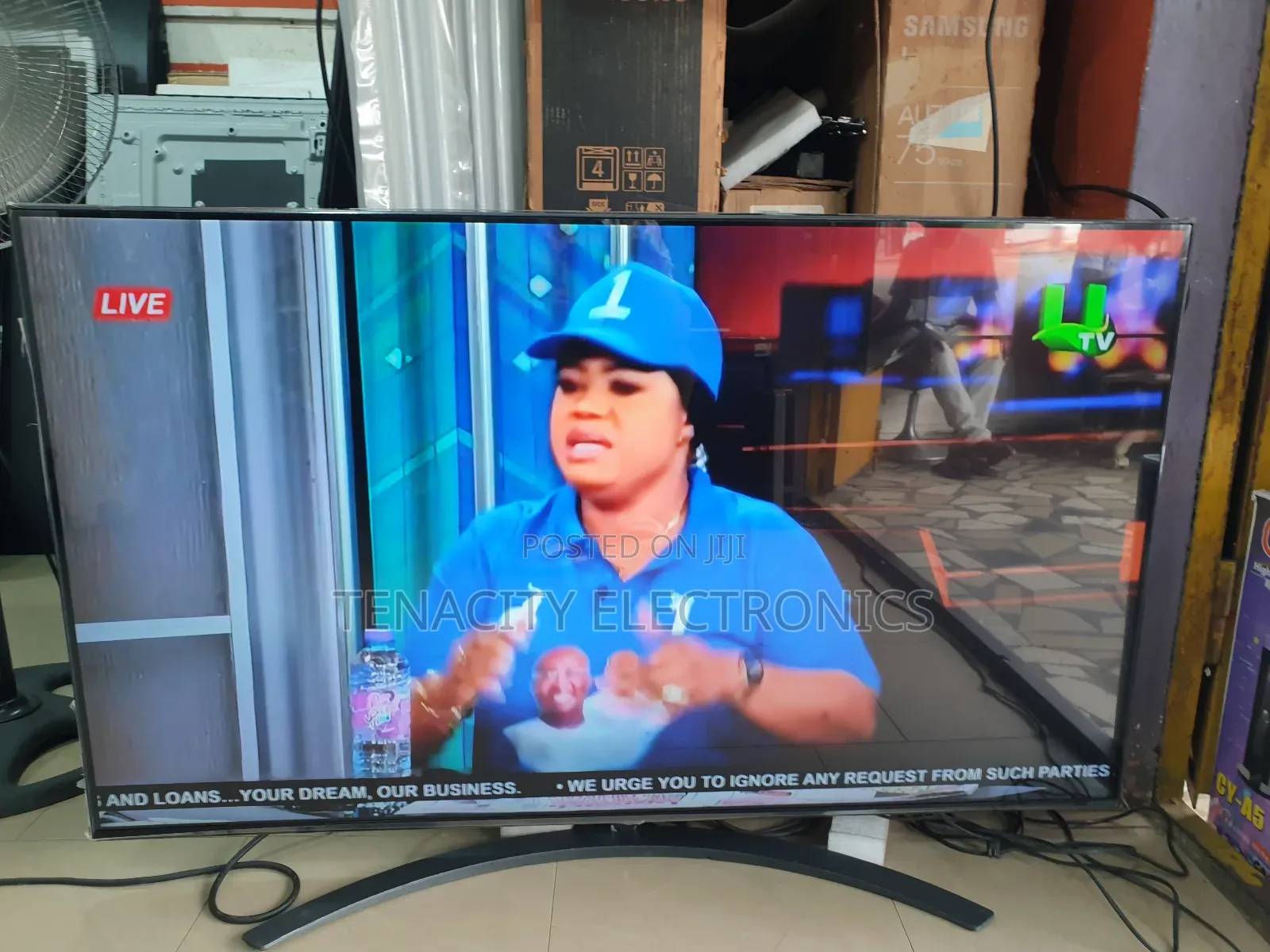 55"Edgeless LG Nanocell Uhd HDR Smart Satellite TV