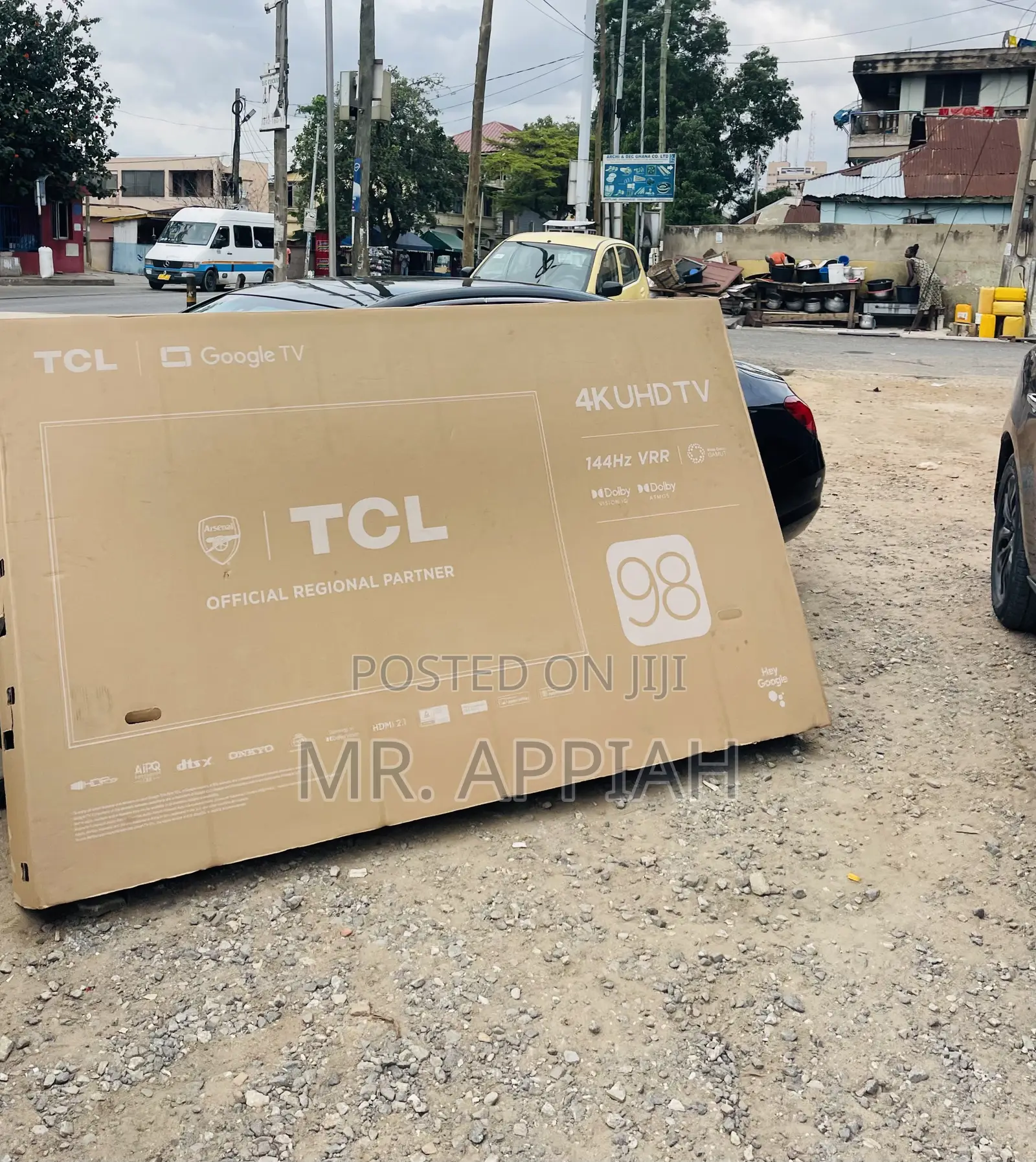 High Quality TCL 98p745 98 Inch Uhd Smart Android Tv.