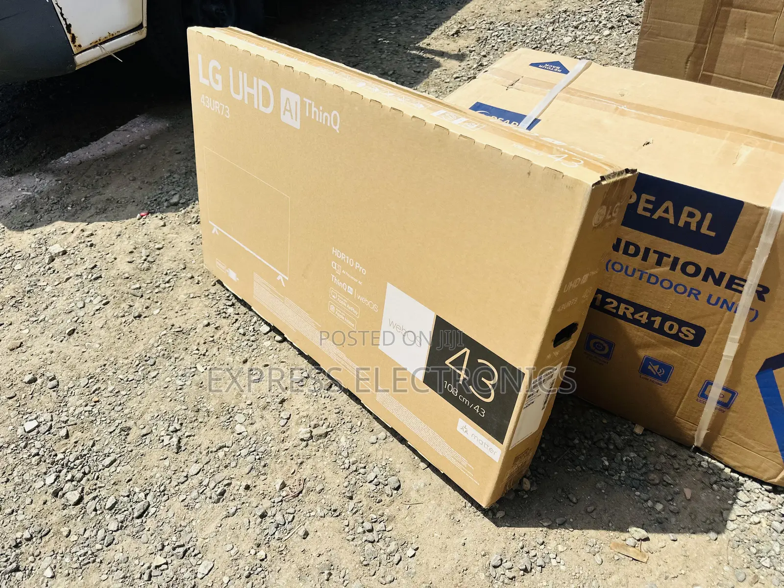 Unlimited Entertainment UHD Smart LG 43”UR73