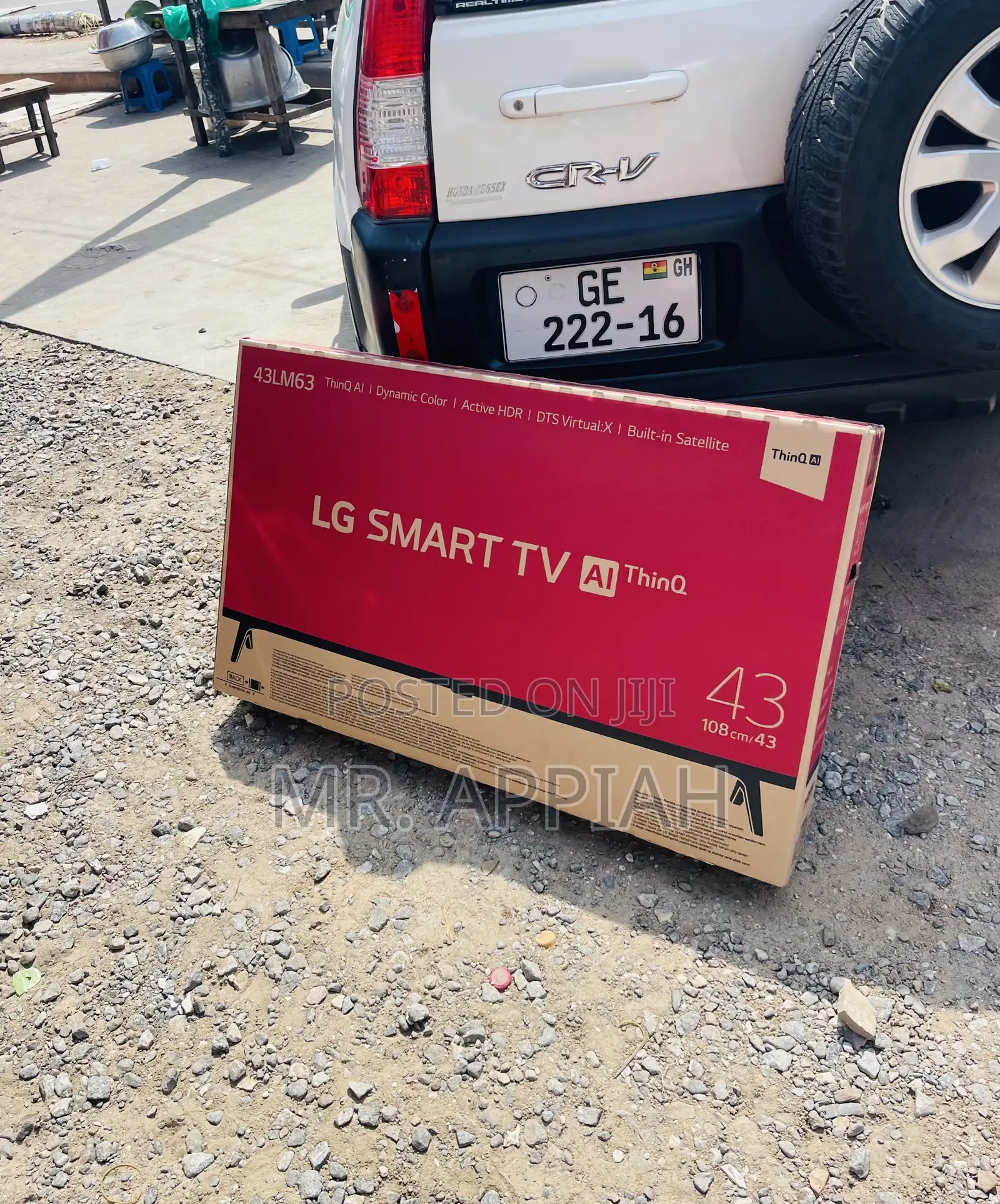 Sealed in Box Lg43lm6370 43” Full HD Smart Electric Tv.