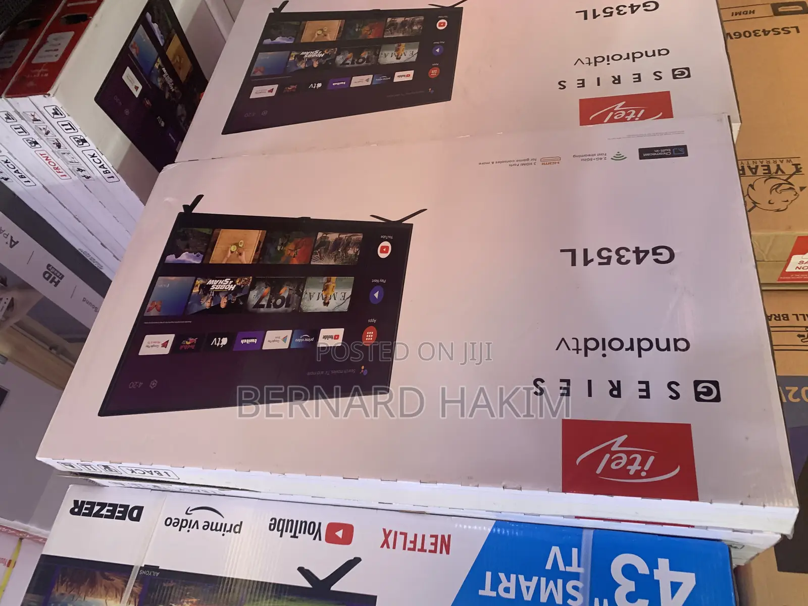 Itel 43” Android Tv