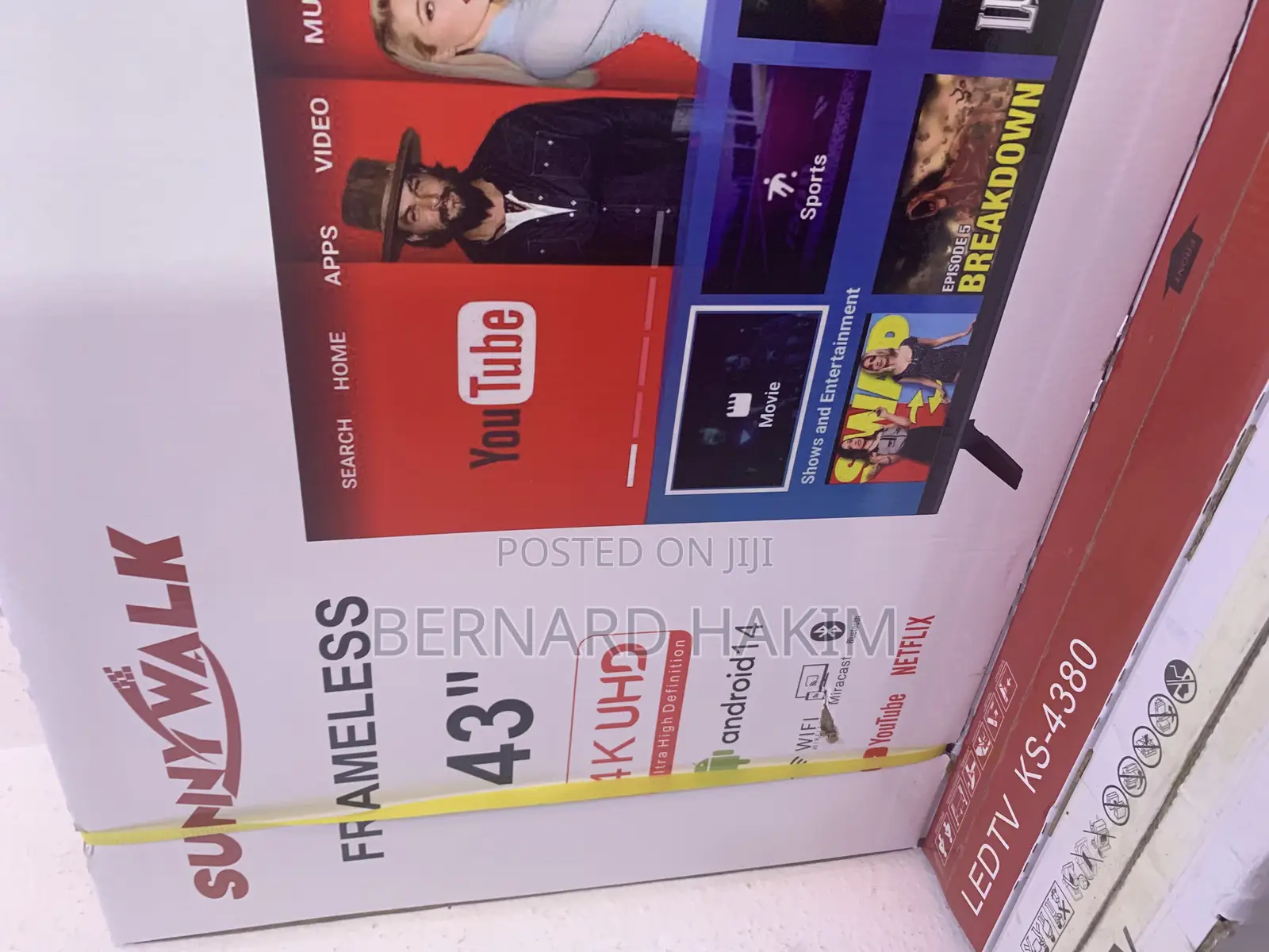 Sunny Walk 43” Android Tv 4kuhd
