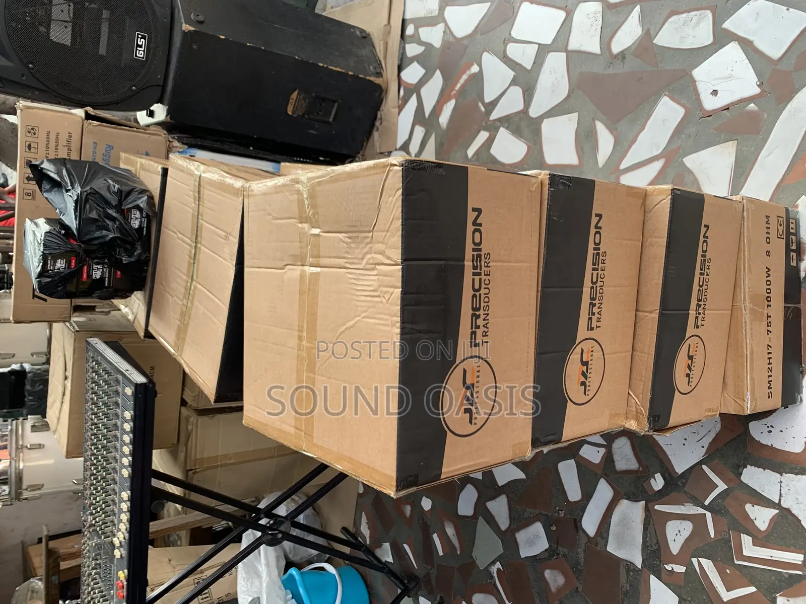 Jac 12” Inches 1000 Watts Naked Speaker With in-Built Tutor