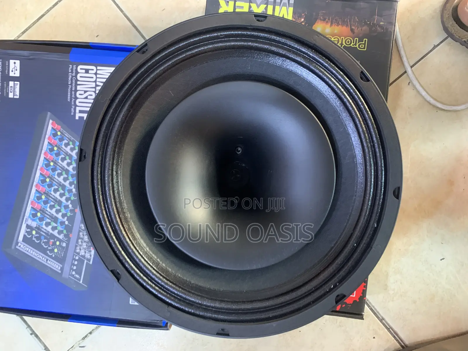 Jac 12” Inches 1000 Watts Naked Speaker With in-Built Tutor