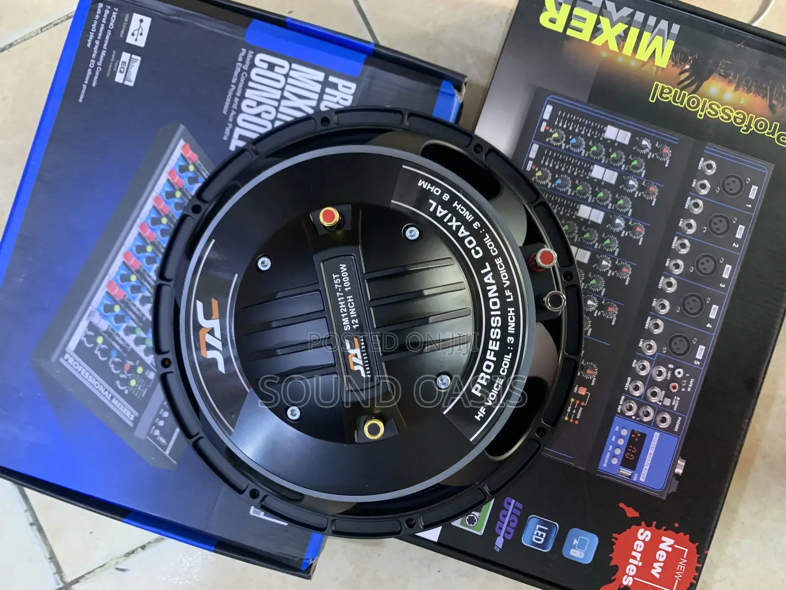 Jac 12” Inches 1000 Watts Naked Speaker With in-Built Tutor
