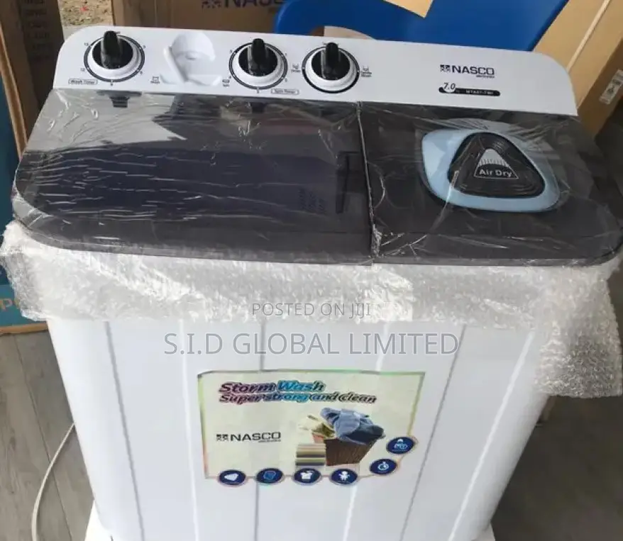 Rediscover the Joy of NASCO-TWIN-TOP-WASHING-MACHINE-7KG