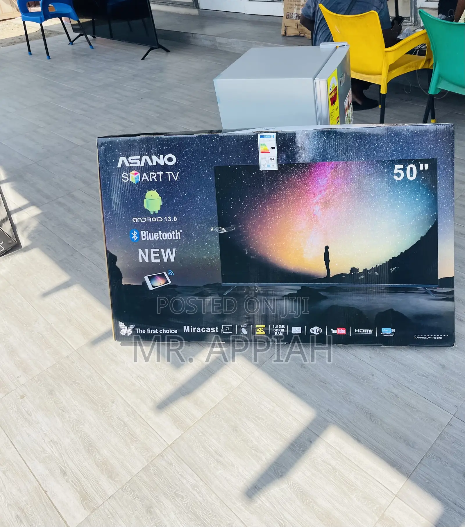 Uniquely Design Asano 50” Uhd Electric Tv.
