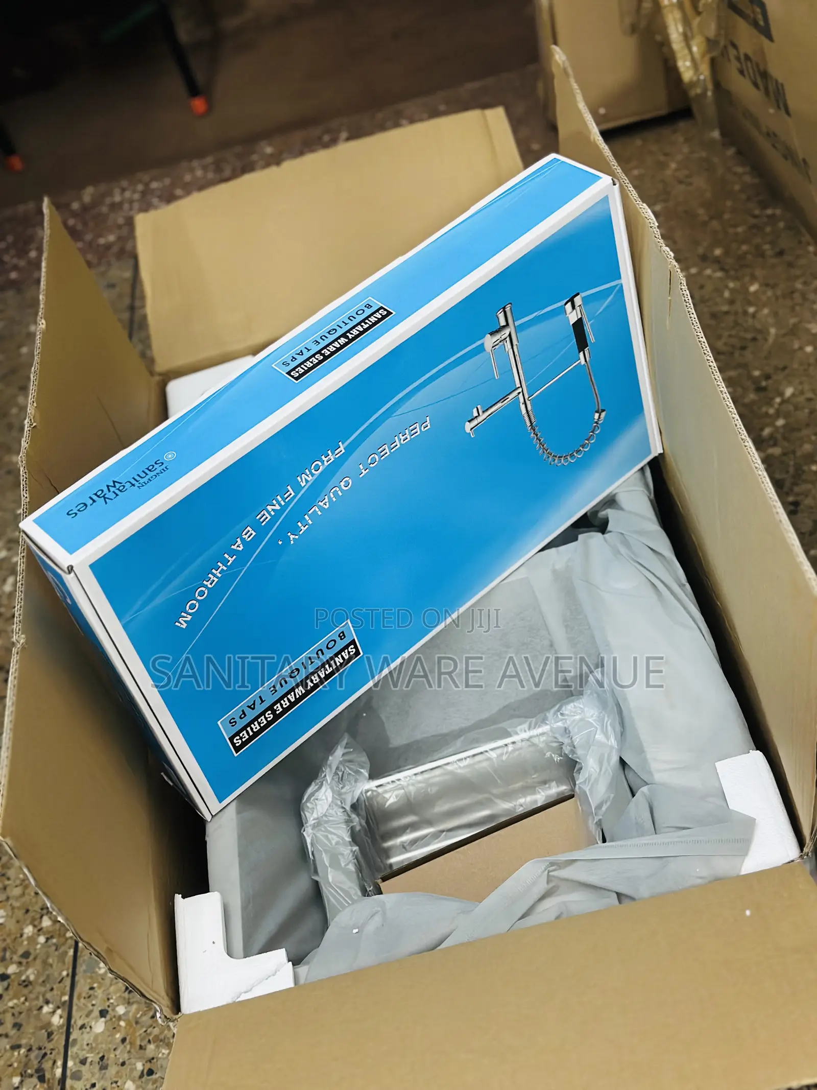 Complete Kitchen Sink + Pull Out Tap - Quality Silver Sink