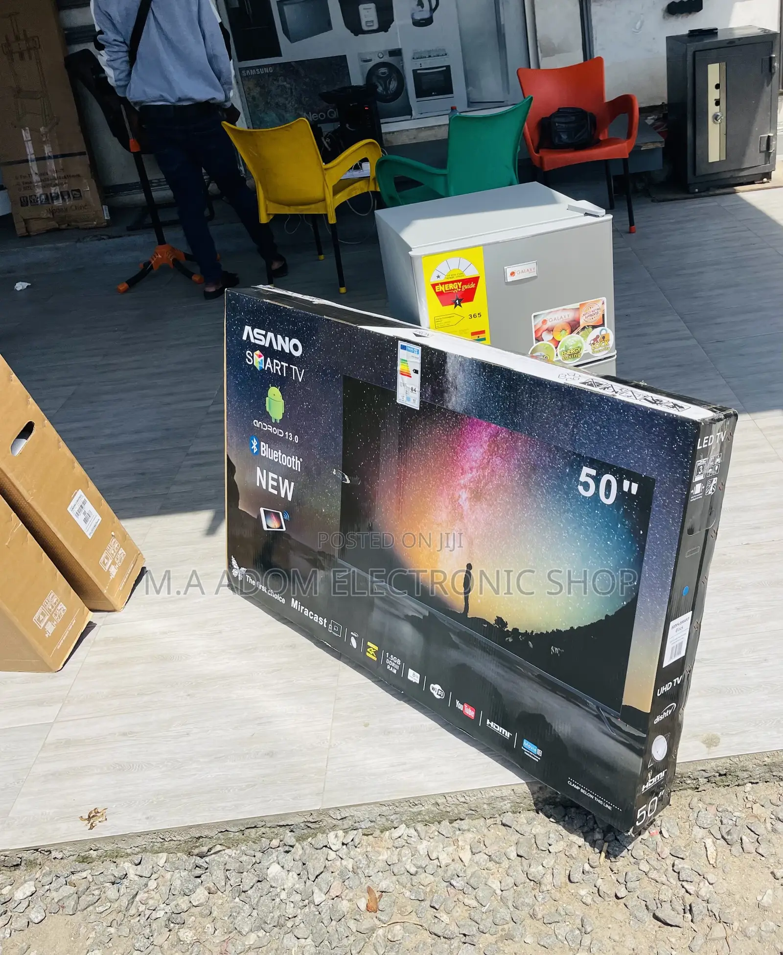 Order Classic Asano 50 Inch Uhd Smart Electric Tv.