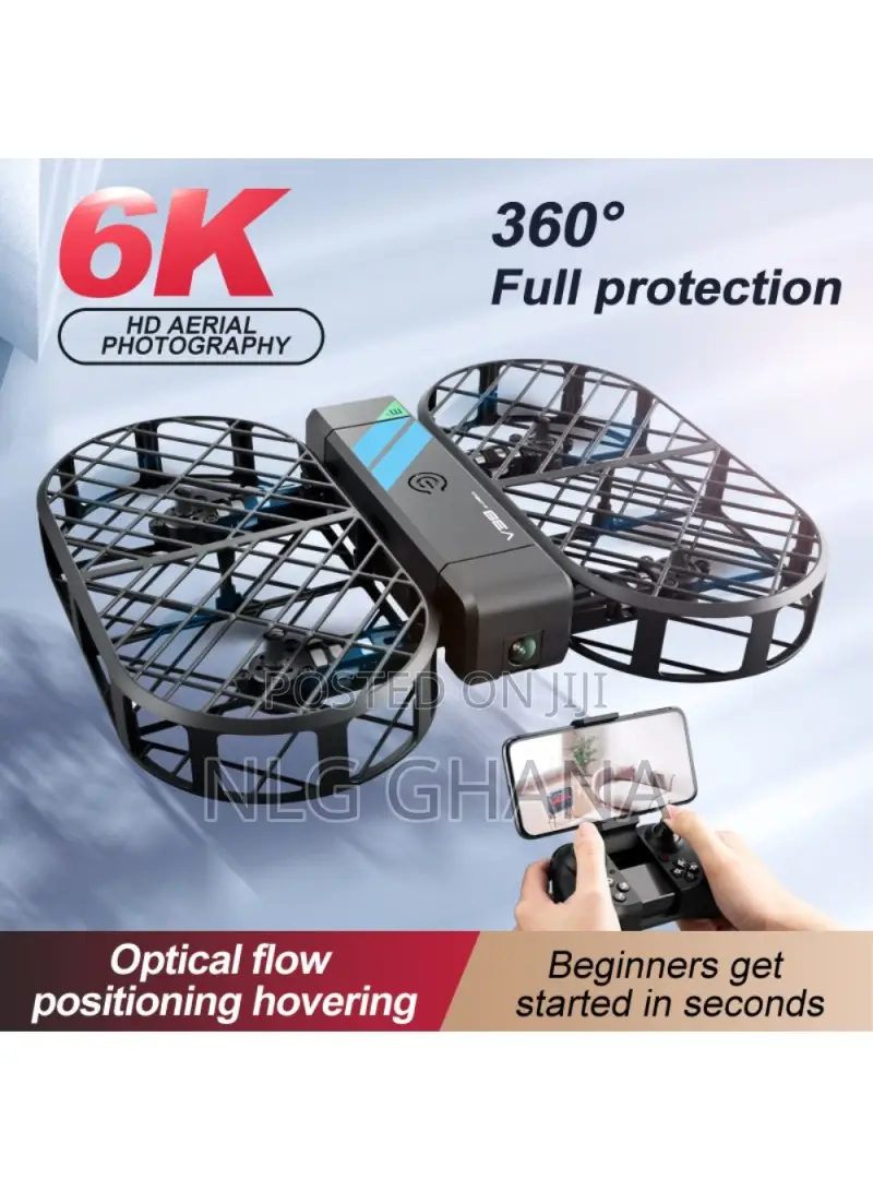 4drc V38 Grid Folding Aerial Rc Drone With Dual Batteries (W
