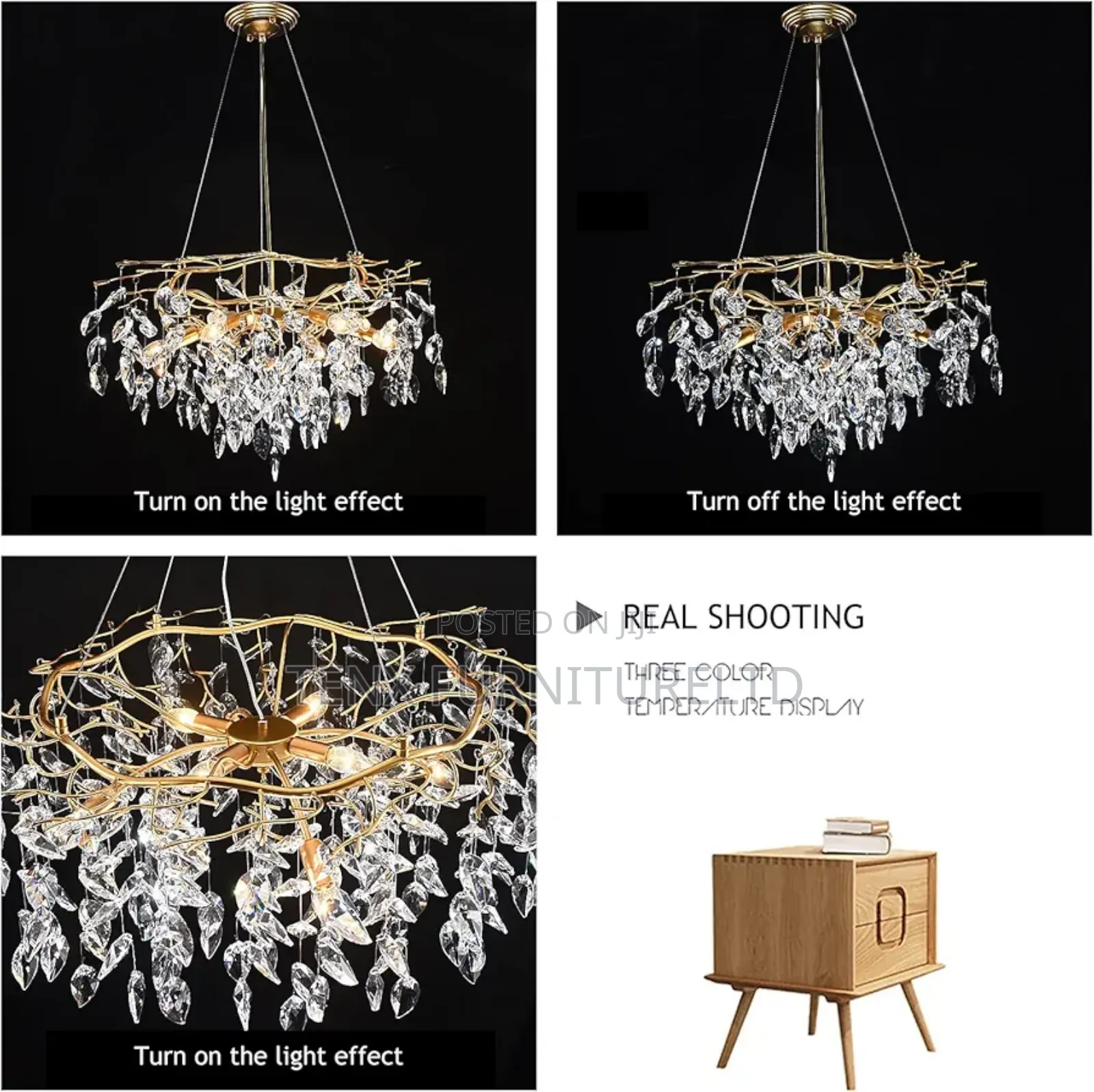 Chandelier (Crystal Tree)