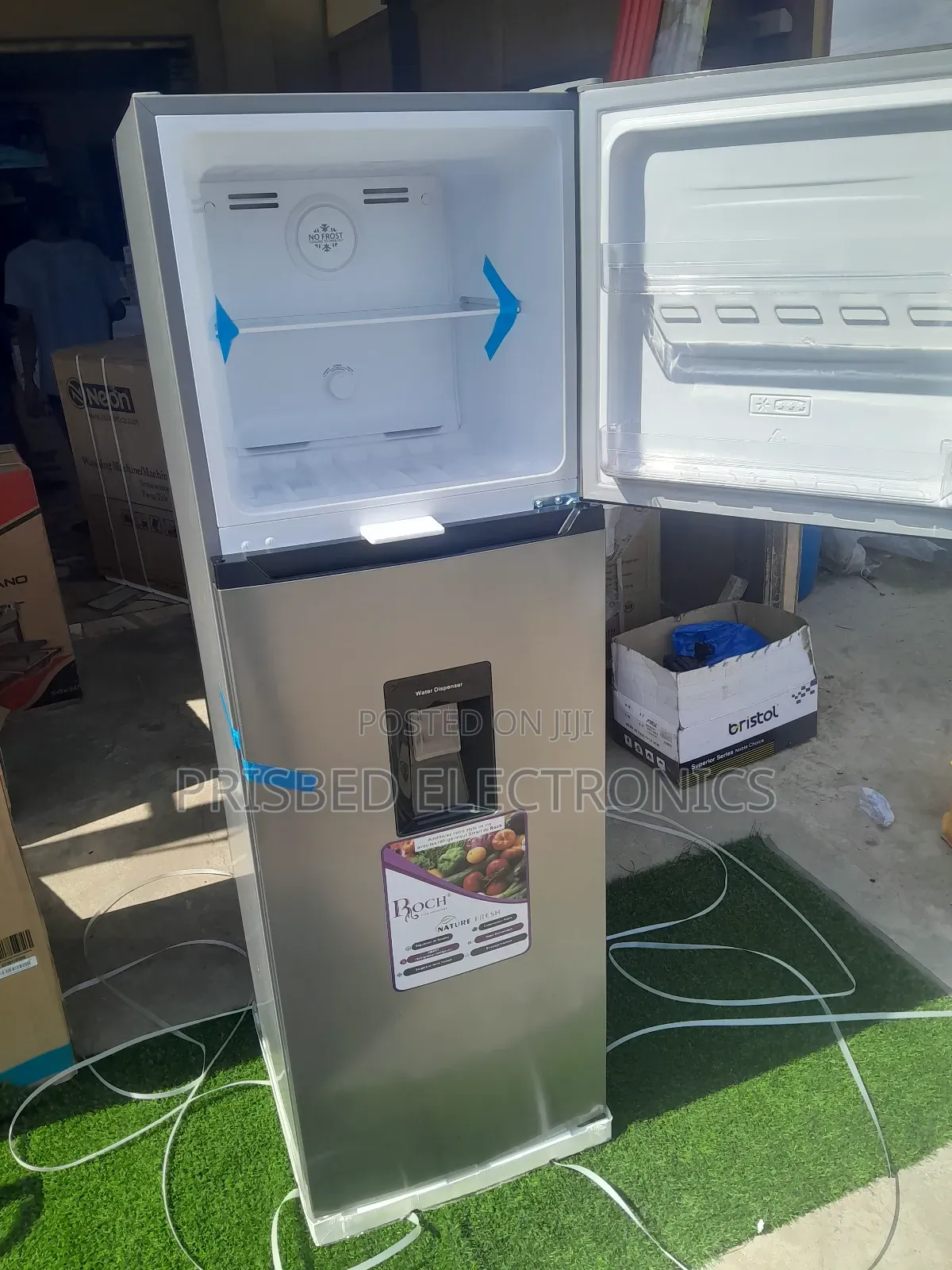 ROCH Durable Double Door Fridge 247 Litres (Frost Free)