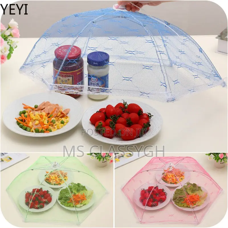 Food Covers Foldable Mesh Lace Fruits Vegetable Leftovers Te