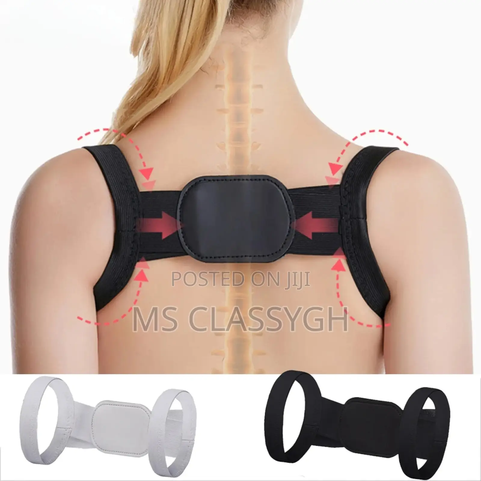 Back Posture Corrector Belt Adjustable Shoulder Neck Spine