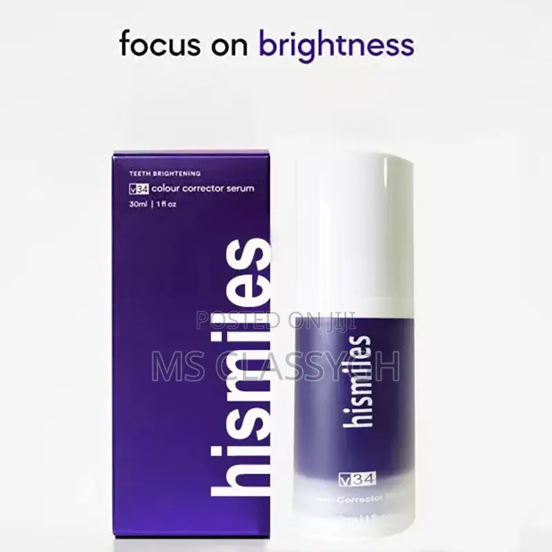 Hismile Teeth Whitening Cleaning Purple Corrective Paste
