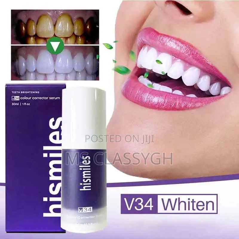 Hismile Teeth Whitening Cleaning Purple Corrective Paste