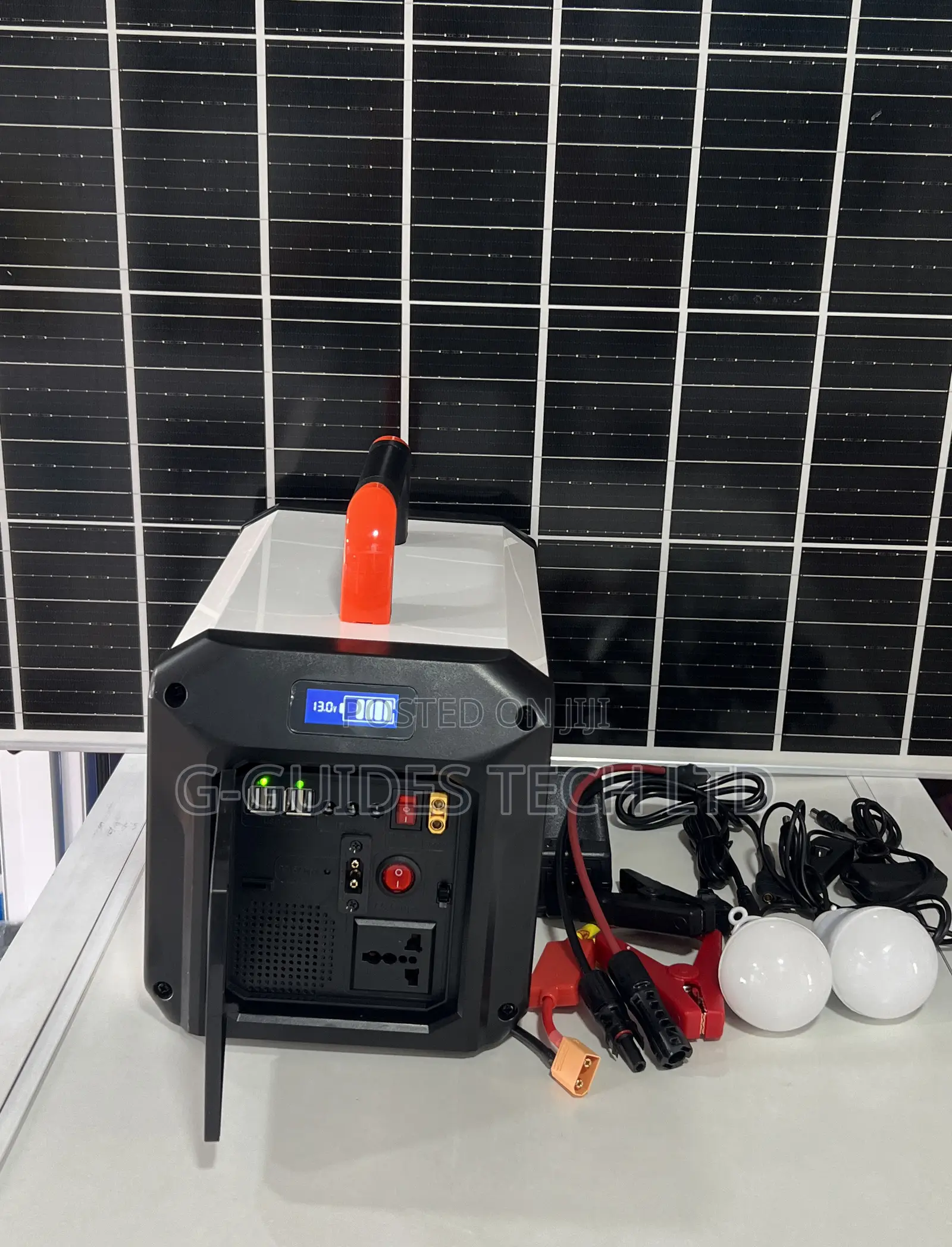 500w Multi-Function Portable Power Station With Solar Panel