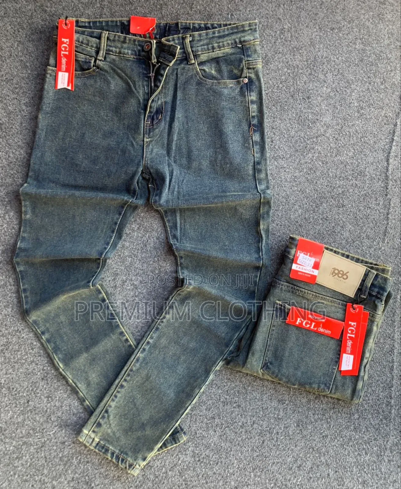 Brand New Dirty Colour Jeans Trousers for Men Available