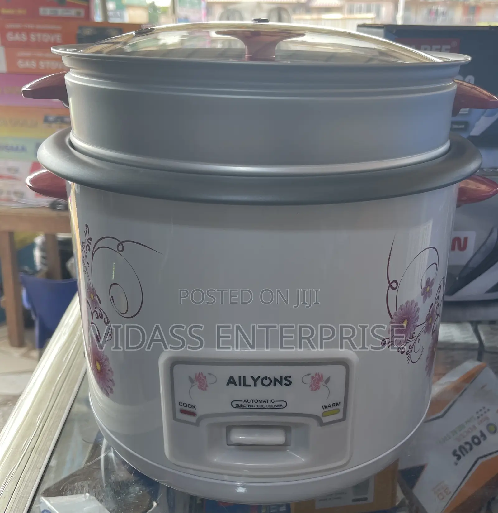 Ailyons Rice Cooker 2.2 Liters