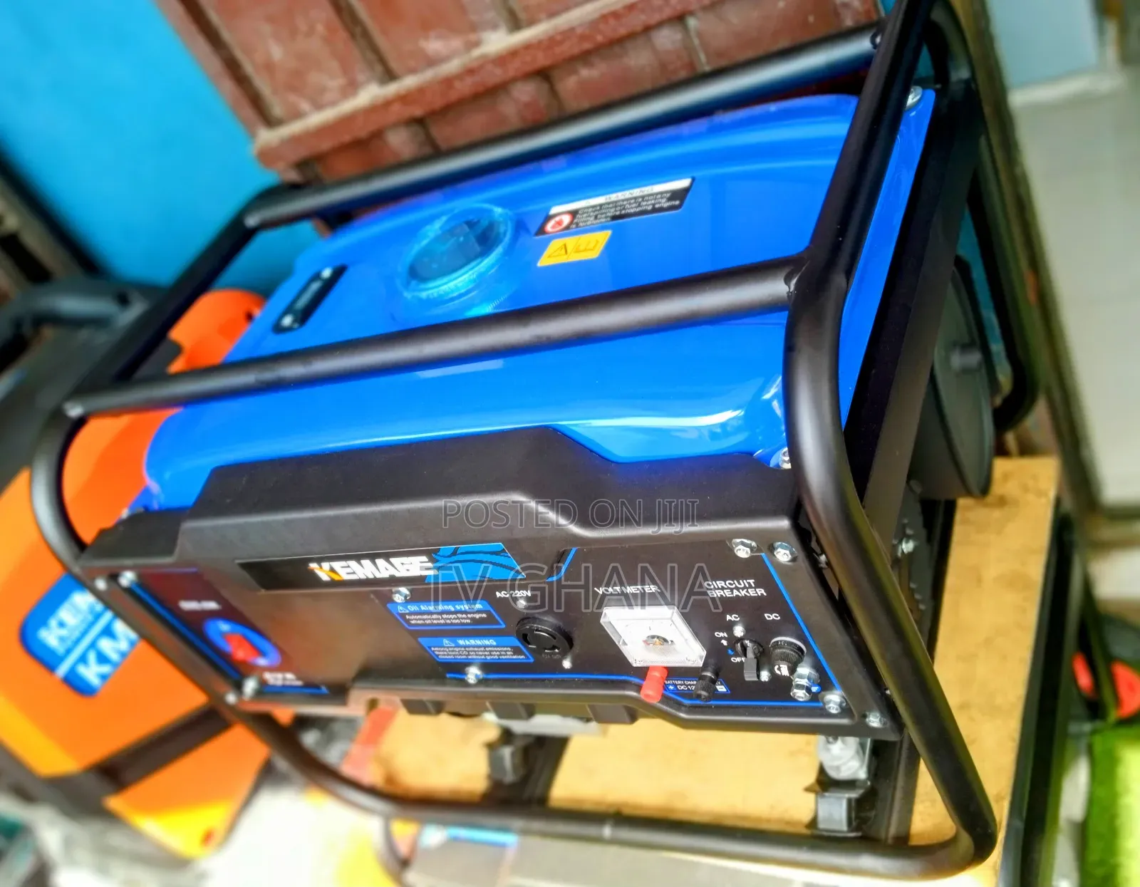 Normal Start Petrol Generator Kemage 7kva Petrol Generator