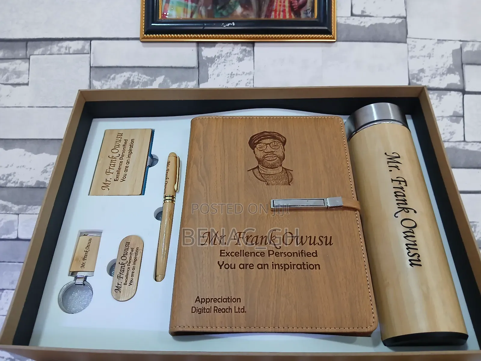 Bamboo 6 in 1 Gift Sets as Souvenir for Workers