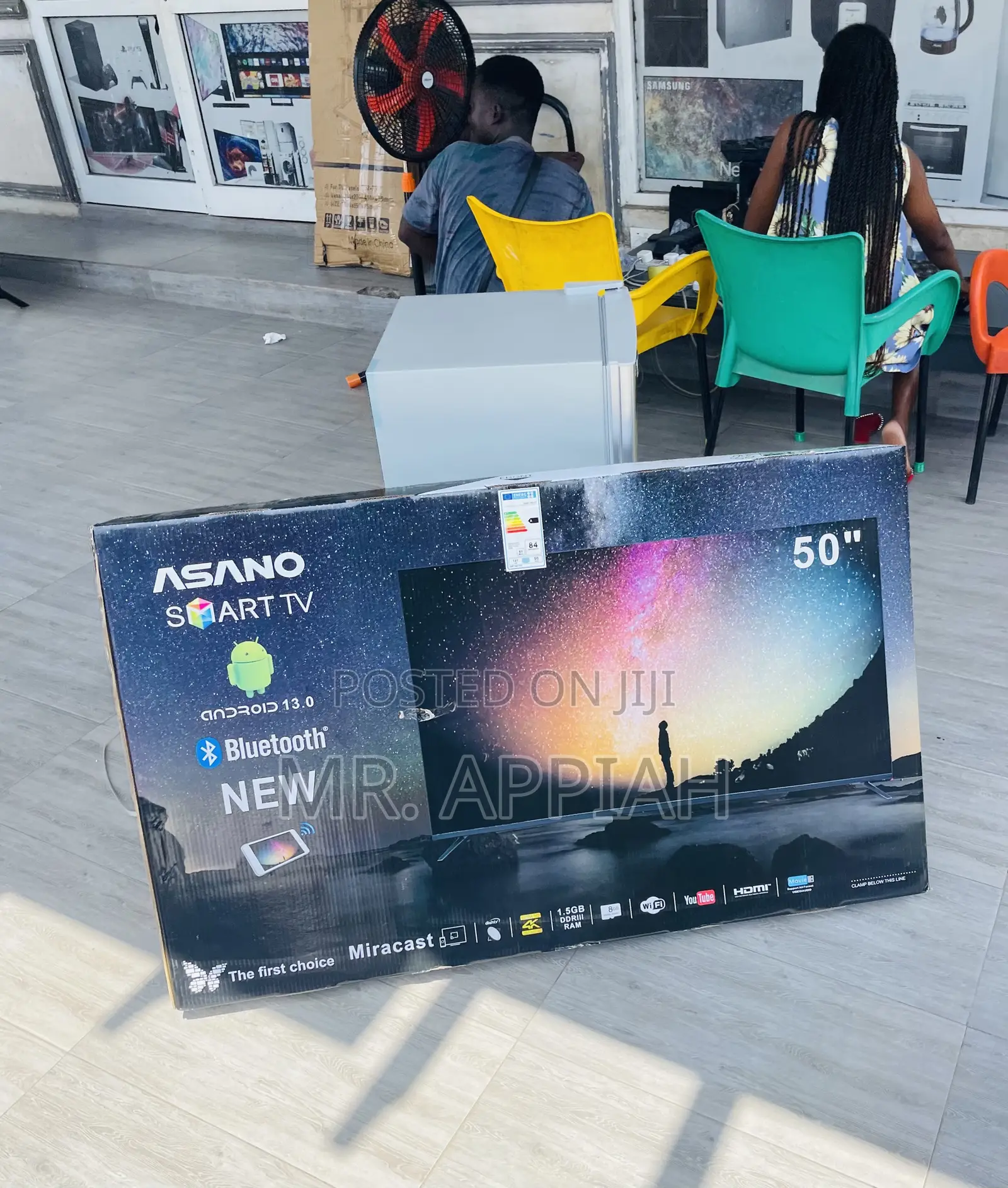 Shop Classic Asano 50” Uhd Smart Electric Tv.