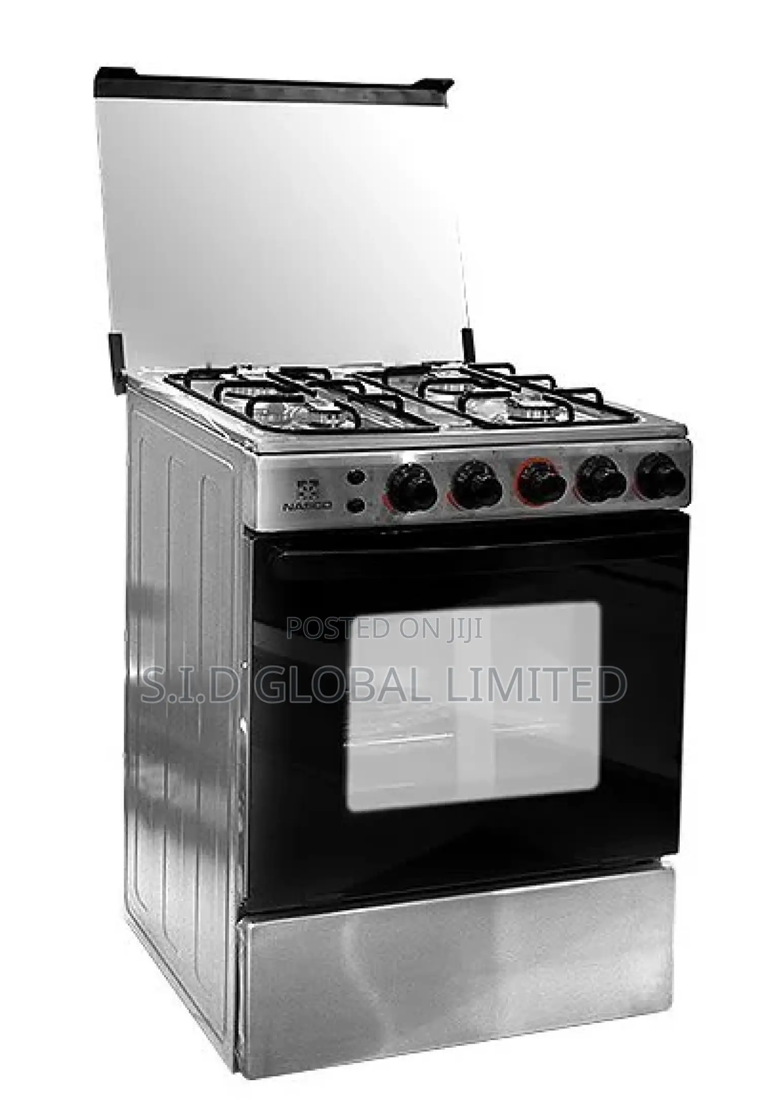 Passion Infused With NASCO-4-BURNER-GAS-COOKER-STAINLESS