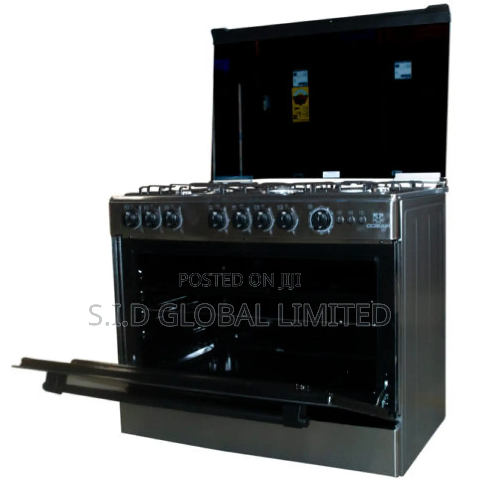 Feel the Burn With Nasco 5 Burner Gas Cooker With Grill
