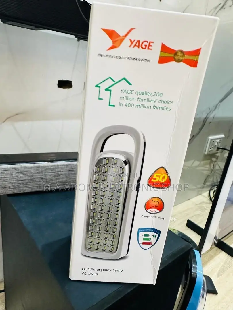 Lightweight and Portable Rechargeable Lamp