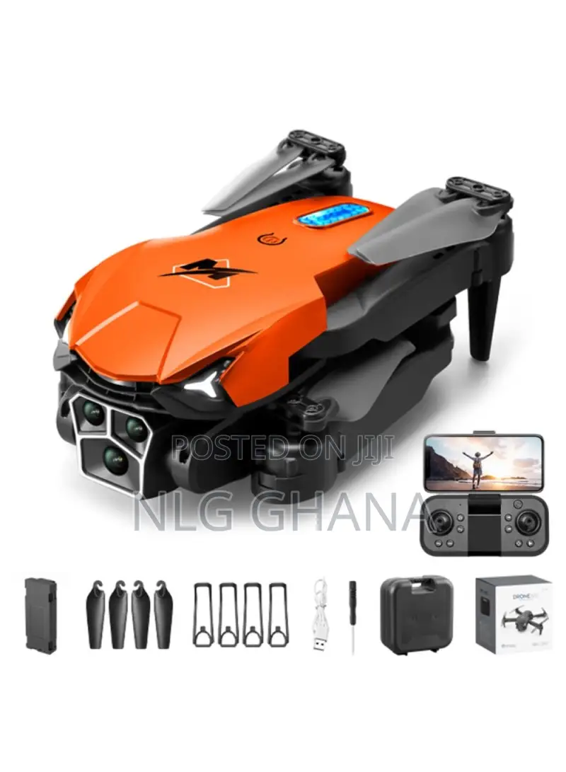 M3 Mini Drone for Kids Adults, Foldable Triple-Lens Rc Wifi