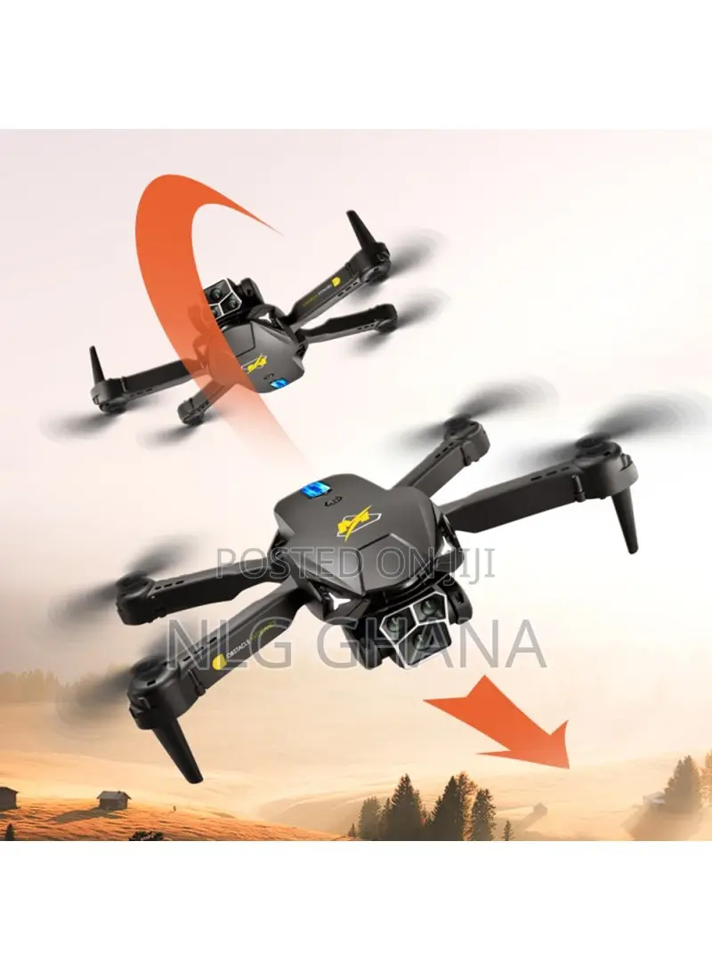M3 Mini Drone for Kids Adults, Foldable Triple-Lens Rc Wifi