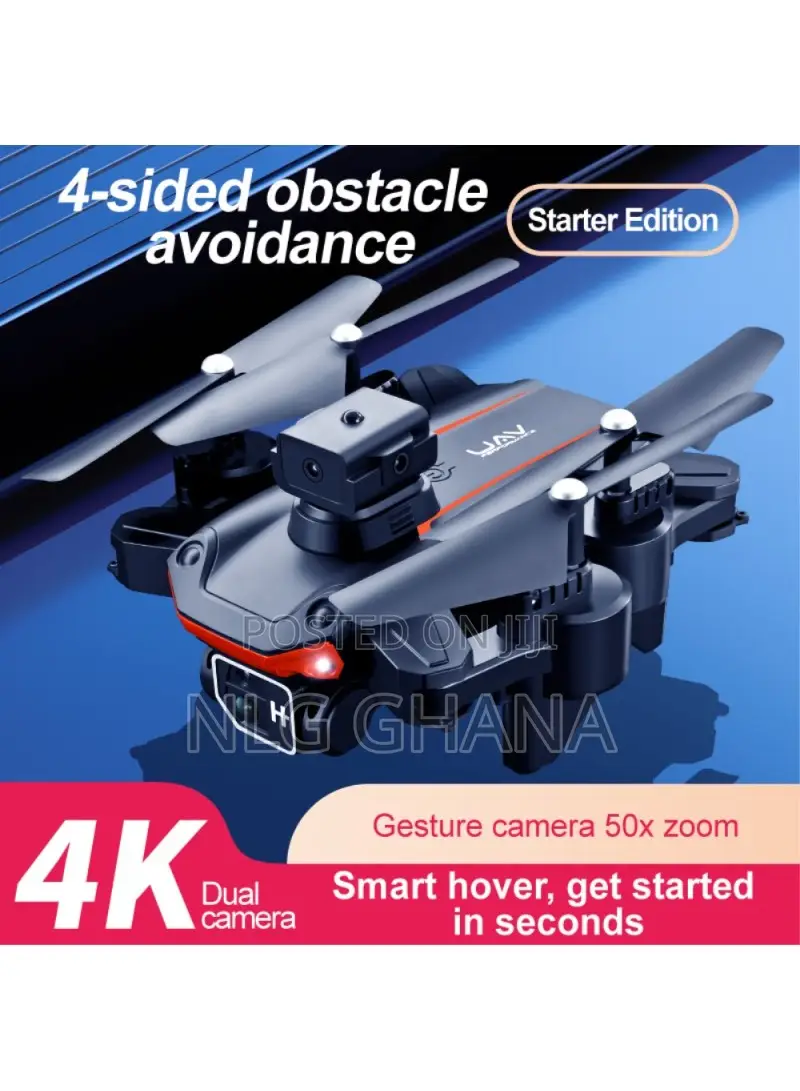  Dual-Camera Folding RC Drone Obstacle Avoidance Easy Cont