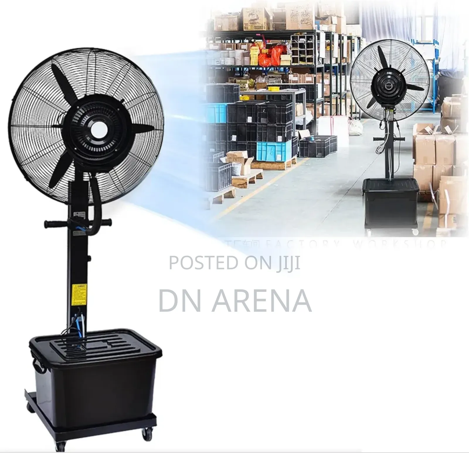 26 Inches Mist Fan Commercial Mist Fan for Schools and Churches