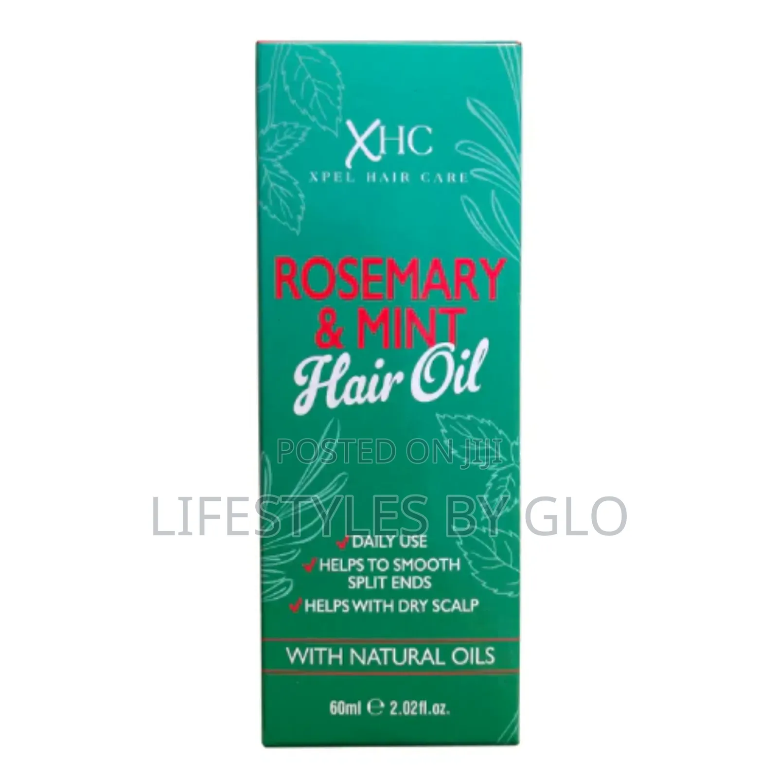 XHC Rosemary Mint Hair Oil (Growth, Scalp Repair)