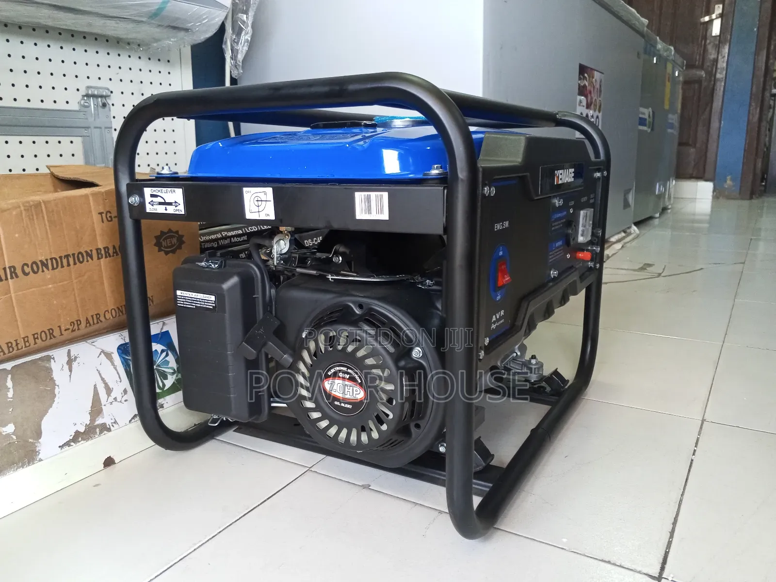 Kemage Generator Silent Petrol Pull 7.0kw Generator 8000watt