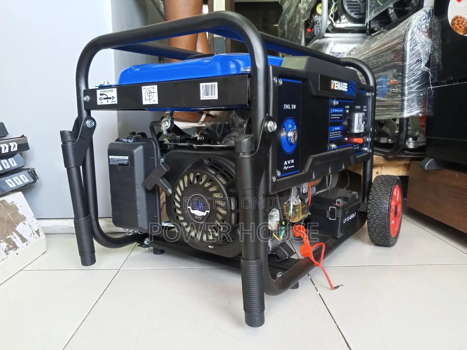 Kemage Generator 7.5kva 8500W Silent Generator Petrol Strong