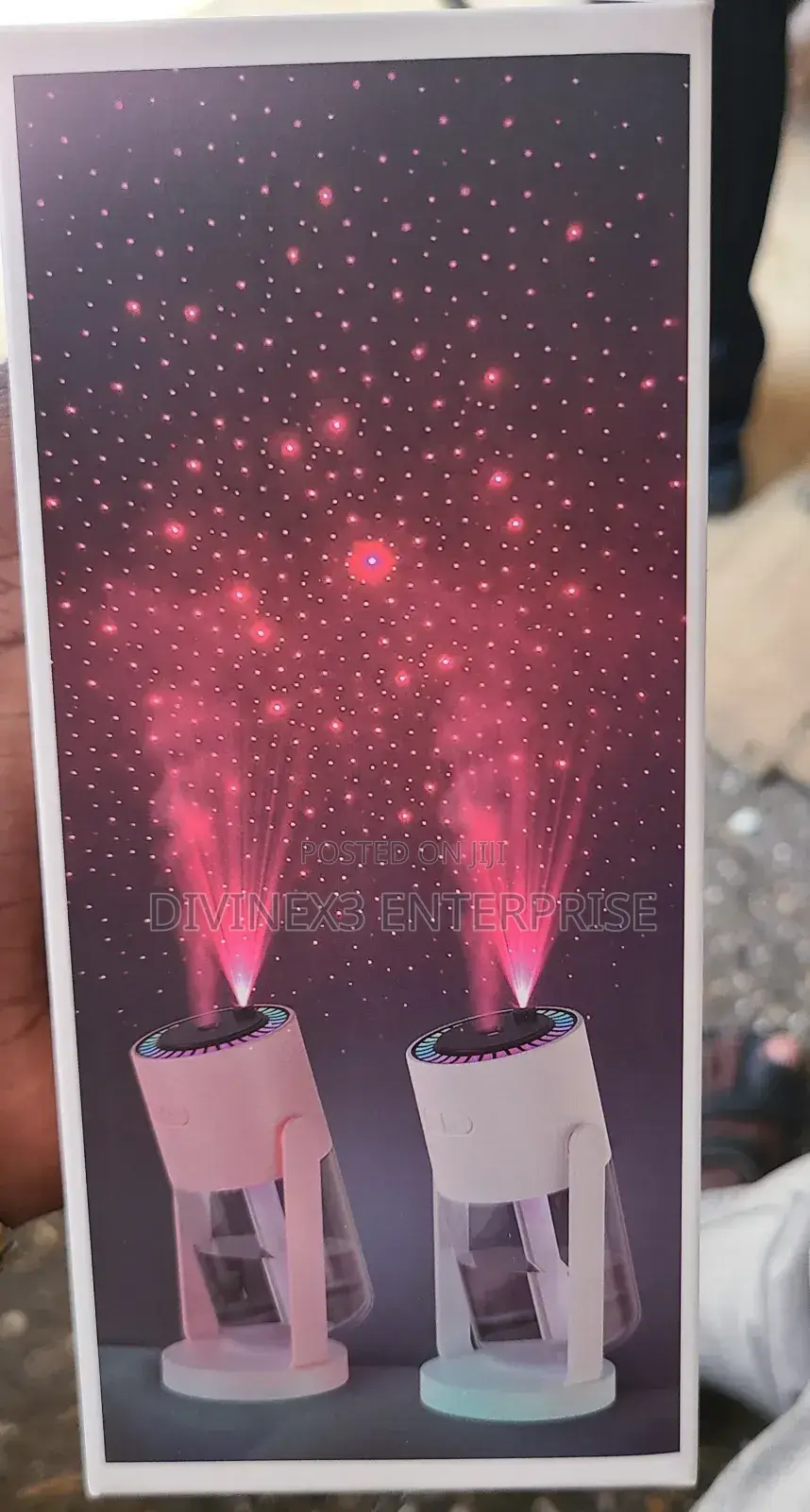 Humidifier With Light Projector
